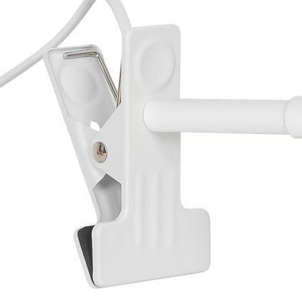Nordlux - Lampe à pince MATIS 1xE27/15W/230V blanc