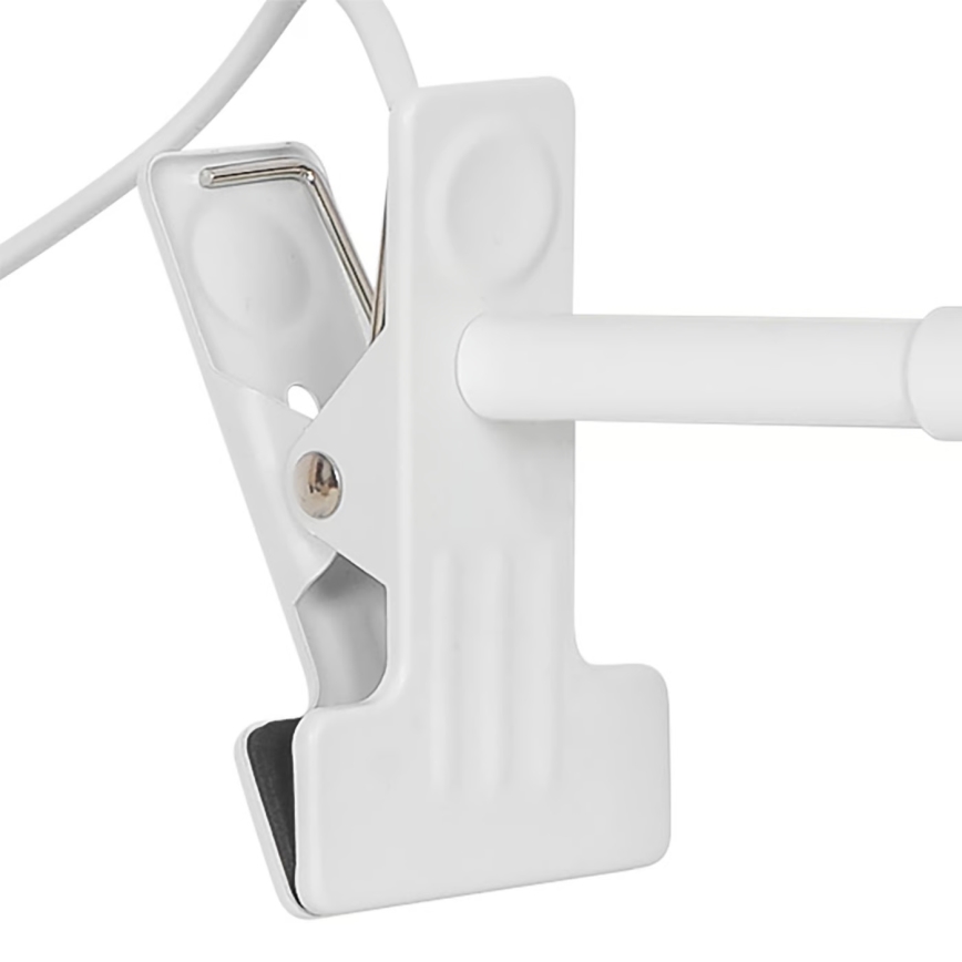 Nordlux - Lampe à pince MATIS 1xE27/15W/230V blanc