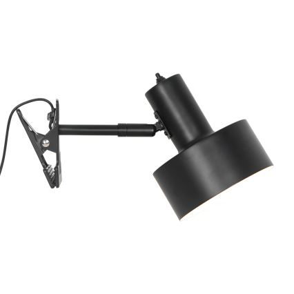 Nordlux - Lampe à pince MATIS 1xE27/15W/230V noir