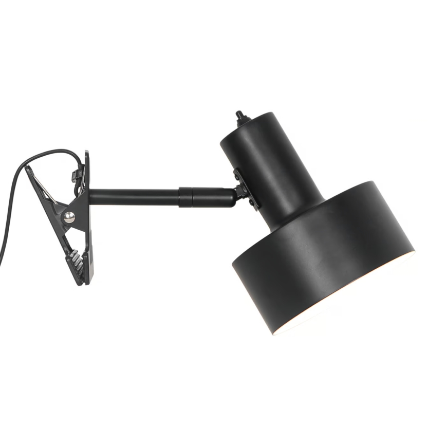 Nordlux - Lampe à pince MATIS 1xE27/15W/230V noir