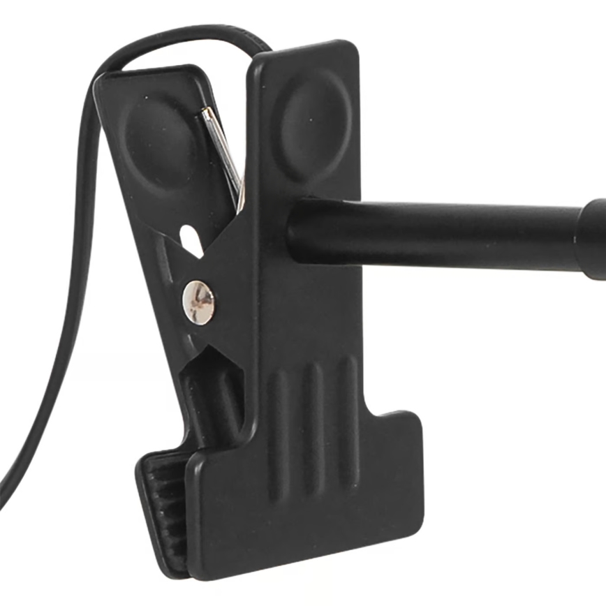 Nordlux - Lampe à pince MATIS 1xE27/15W/230V noir
