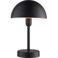 Nordlux - Lampe de table extérieure LED ELLEN, rechargeable et dimmable, 2,8 W/3,7 V 2200 mAh IP44 noire