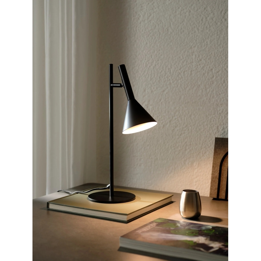 Nordlux - Lampe de table KELVIS 1xGU10/12W/230V noire