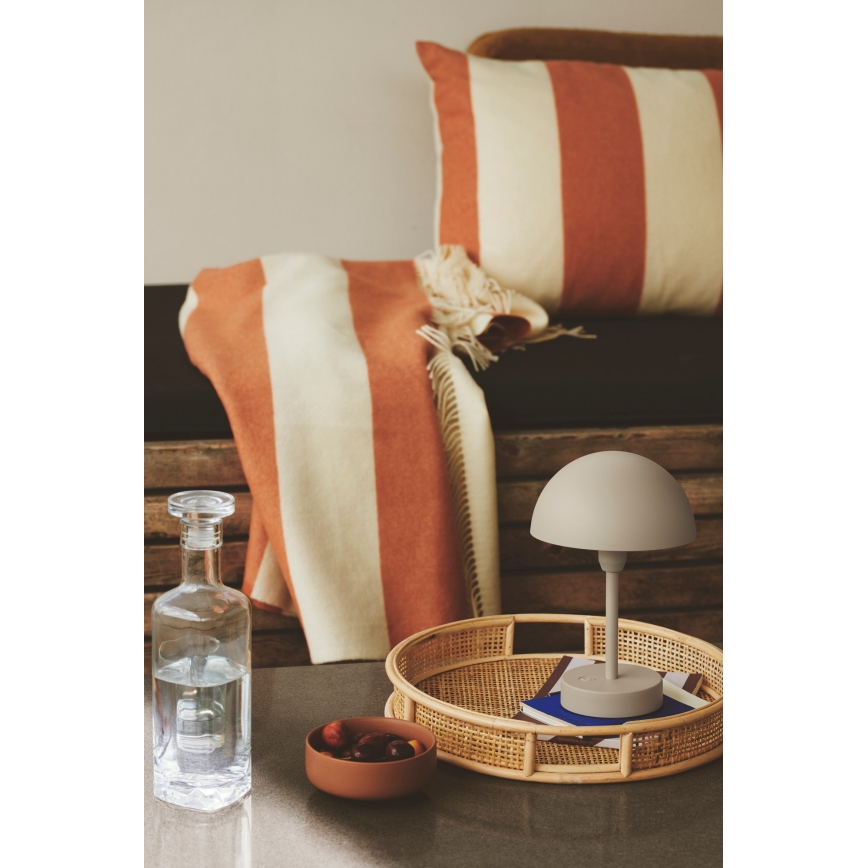 Nordlux - Lampe de table d'extérieur LED rechargeable à intensité variable ELLEN LED/2,8W/3,7V 2200 mAh IP44 beige