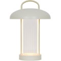 Nordlux - Lampe de table tactile rechargeable à LED dimmable MIRANO LED/3W/3,7V beige