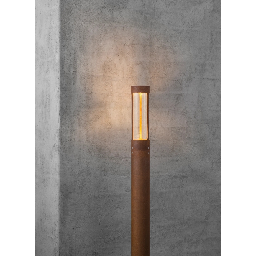 Nordlux - Lampe d'extérieur HELIX 1xGU10/8W/230V IP44 finition rouille 80 cm
