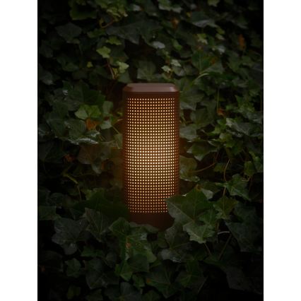 Nordlux - Lampe d'extérieur SIDARA 1xE27/15W/230V IP44 45 cm marron