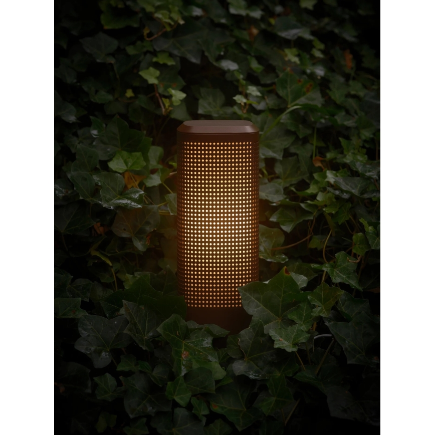 Nordlux - Lampe d'extérieur SIDARA 1xE27/15W/230V IP44 45 cm marron