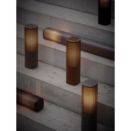 Nordlux - Lampe d'extérieur SIDARA 1xE27/15W/230V IP44 45 cm marron