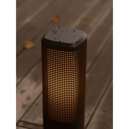 Nordlux - Lampe d'extérieur SIDARA 1xE27/15W/230V IP44 95 cm noire