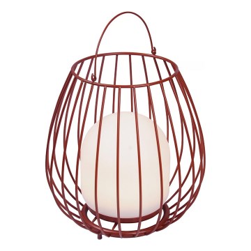 Nordlux - Lampe LED d'extérieur portable dimmable JIM TO-GO LED/3W/3,7V IP54 5000 mAh rouge