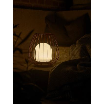 Nordlux - Lampe LED d'extérieur portable dimmable JIM TO-GO LED/3W/3,7V IP54 5000 mAh rouge