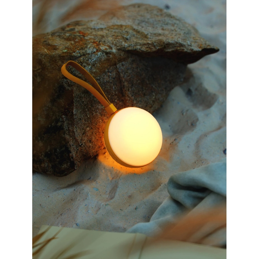Nordlux - Lampe portable rechargeable LED/1W/3,7V IP54 jaune