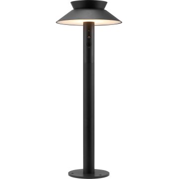 Nordlux - Lampe solaire LED avec détecteur LED/5W/3,7V IP44 noire 60 cm