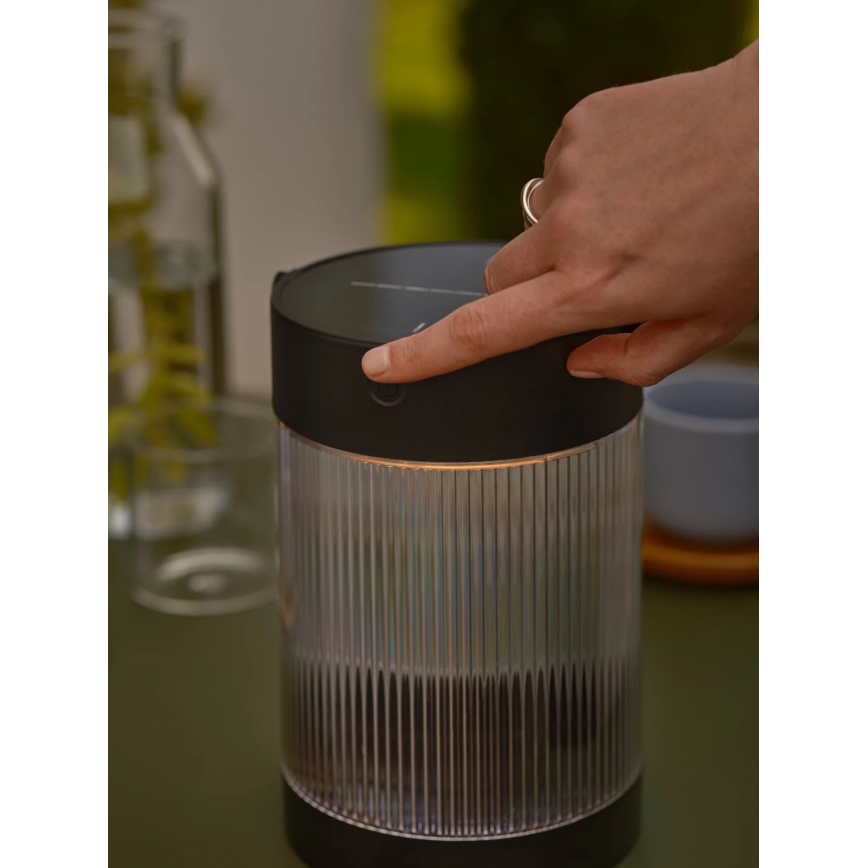 Nordlux - Lampe solaire LED COUPAR LED/3,2W/3,7V noire