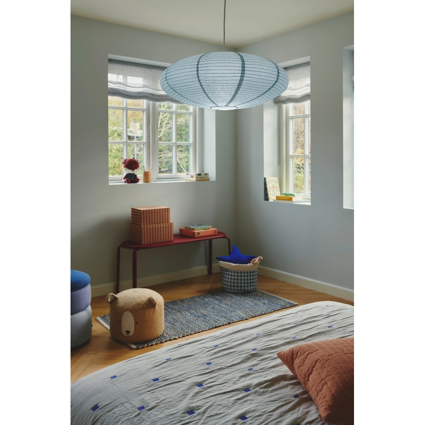 Nordlux - Lampenkap voor kroonluchter VILLO E27 diameter 60 cm blauw