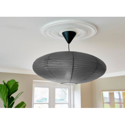 Nordlux - Lampenkap voor kroonluchter VILLO E27 diameter 60 cm grijs