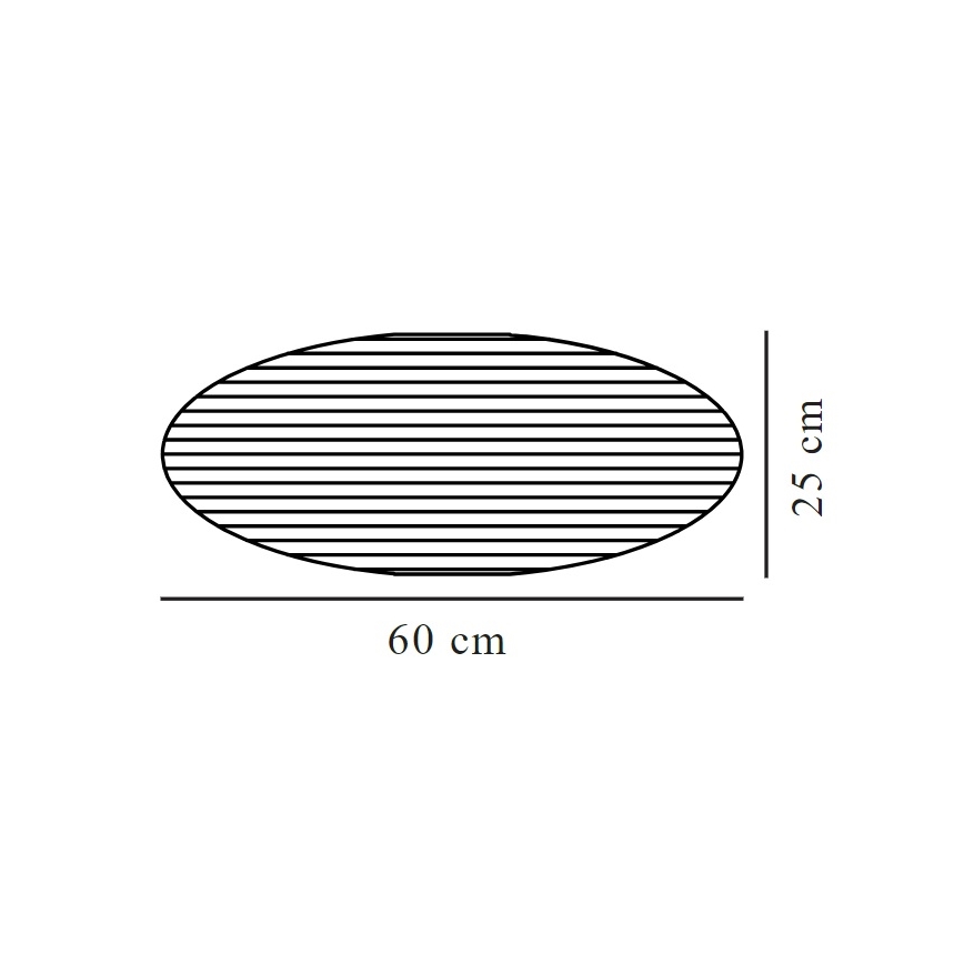 Nordlux - Lampenkap voor kroonluchter VILLO E27 diameter 60 cm grijs