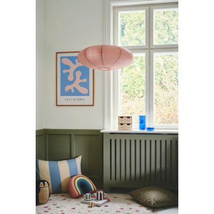Nordlux - Lampenkap voor kroonluchter VILLO E27 Ø 60 cm roze