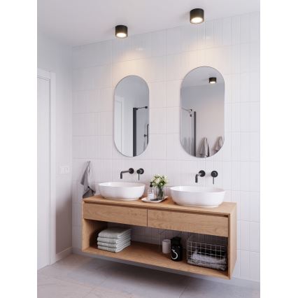 Nordlux - LED dimbare badkamerspot LANDON LED/6,5W/230V IP44 zwart