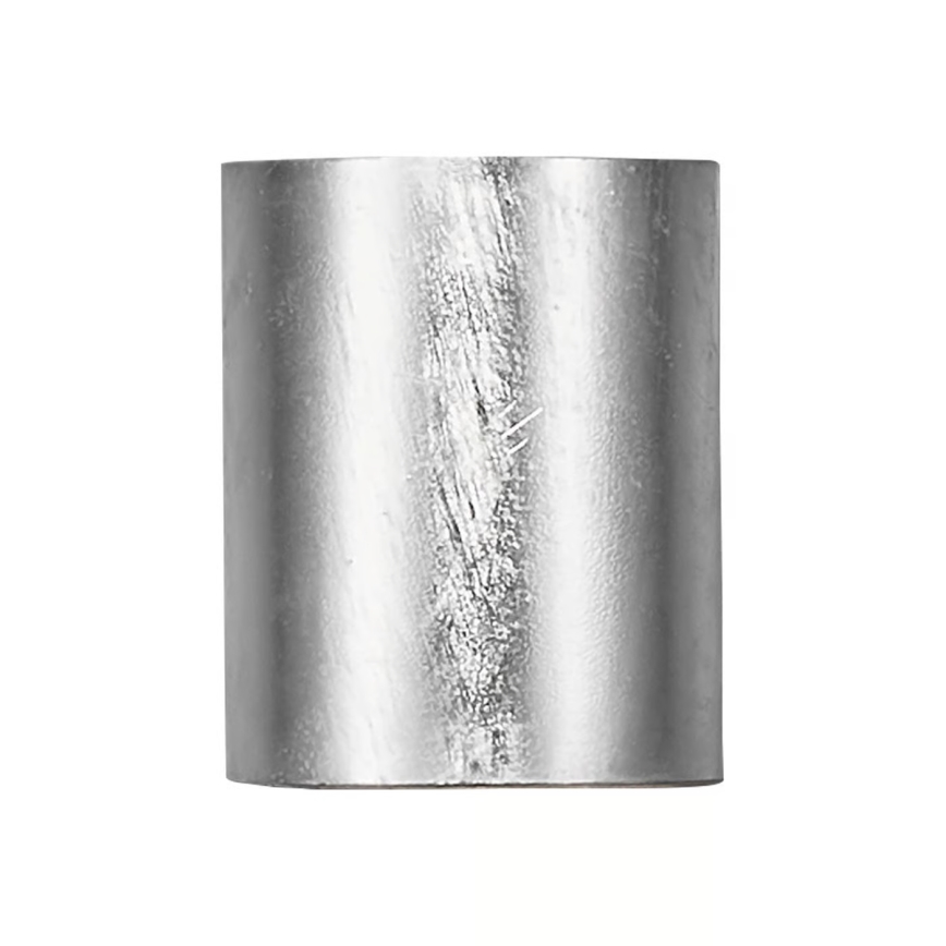 Nordlux - LED buitenwandlamp CANTO 2xLED/6W/230V IP44 zilver