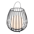 Nordlux - LED Dimbaar Draagbaar Buitenlamp JIM TO-GO LED/3W/3,7V IP54 5000 mAh zwart
