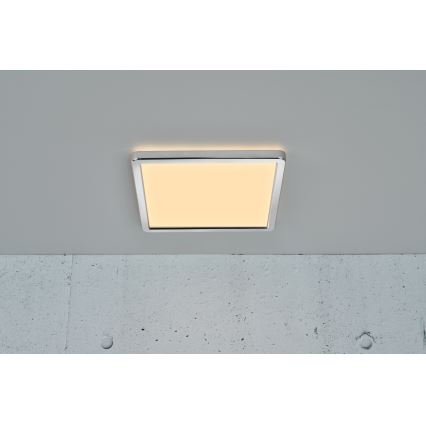 Nordlux - Dimbare LED-plafondlamp voor de badkamer OJA LED/14,5W/230V 3000/4000K IP54 30x30 cm