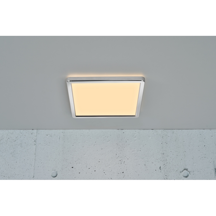 Nordlux - Dimbare LED-plafondlamp voor de badkamer OJA LED/14,5W/230V 3000/4000K IP54 30x30 cm
