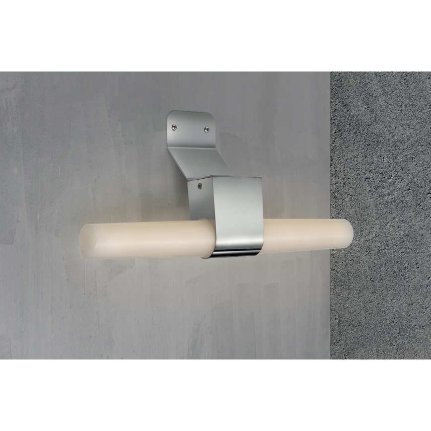 Nordlux - LED Dimbare badkamerspiegelverlichting HELVA LED/9,5W/230V IP44 3000/4000K CRI 90 mat chroom