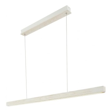 Nordlux - LED-dimbare pendellamp aan kabel ILGAS LED/47W/230V 3000K wit/essen 115 cm
