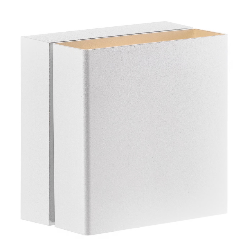 Nordlux - Dimbare LED buitenwandlamp TURN LED/13,8W/230V IP54 wit