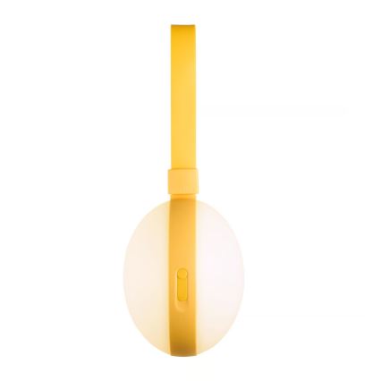 Nordlux - LED draagbare oplaadbare lamp LED/1W/3,7V IP54 1500 mAh geel