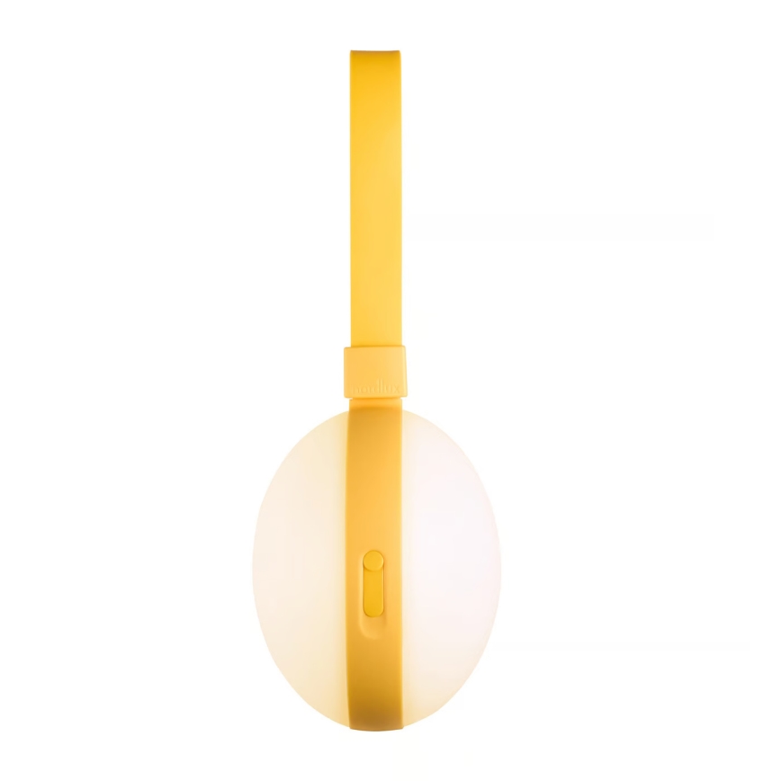 Nordlux - LED draagbare oplaadbare lamp LED/1W/3,7V IP54 1500 mAh geel