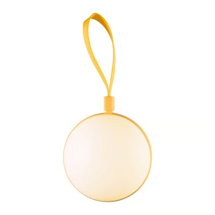 Nordlux - LED draagbare oplaadbare lamp LED/1W/3,7V IP54 1500 mAh geel