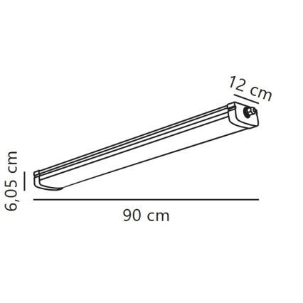 Nordlux - LED Industriële lamp BURBANK LED/31W/230V 4000K IP65