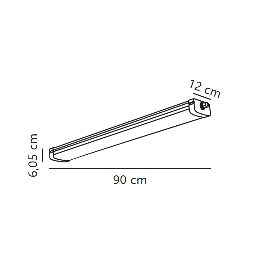 Nordlux - LED Industriële lamp BURBANK LED/31W/230V 4000K IP65