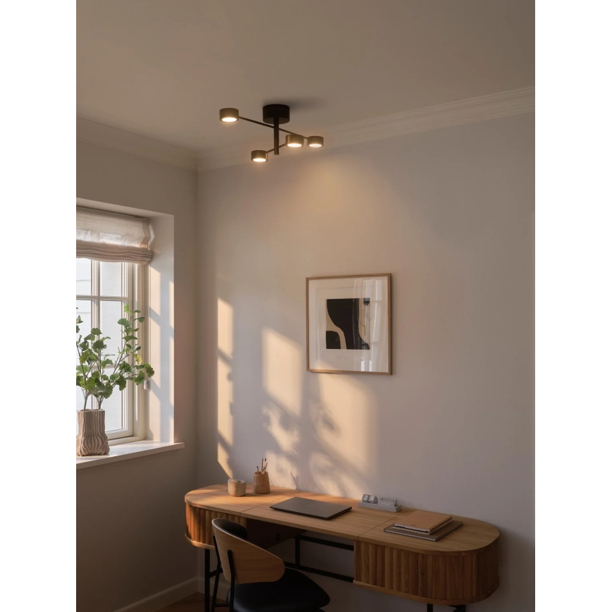 Nordlux - LED-opbouwkroonluchter CLYDE 4xLED/4W/230V