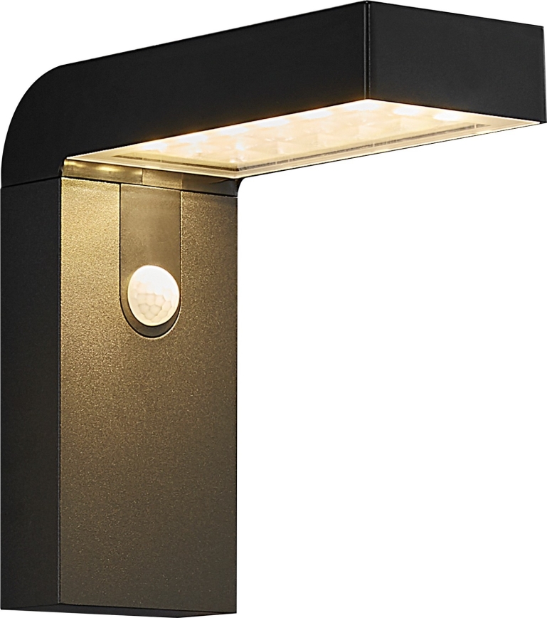 Nordlux - LED Solar wandlamp met sensor ALYA LED/5W/3,7V IP44 2200 mAh