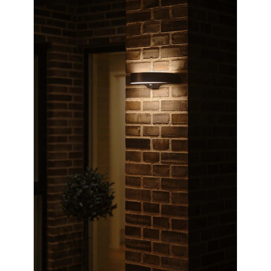 Nordlux - LED Solar wandlamp met sensor MONAY LED/5W/5V 3000K IP44