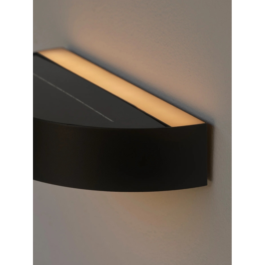 Nordlux - LED Solar wandlamp met sensor MONAY LED/5W/5V 3000K IP44