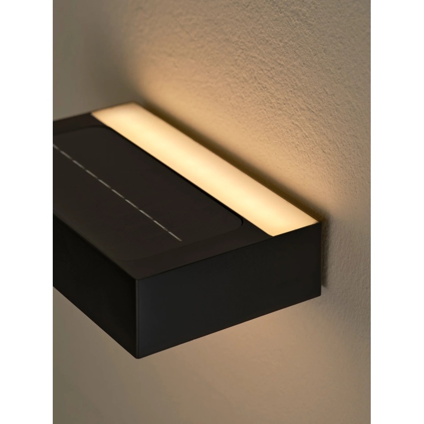 Nordlux - LED Solar wandlamp met sensor MONAY LED/5W/5V 3000K IP44