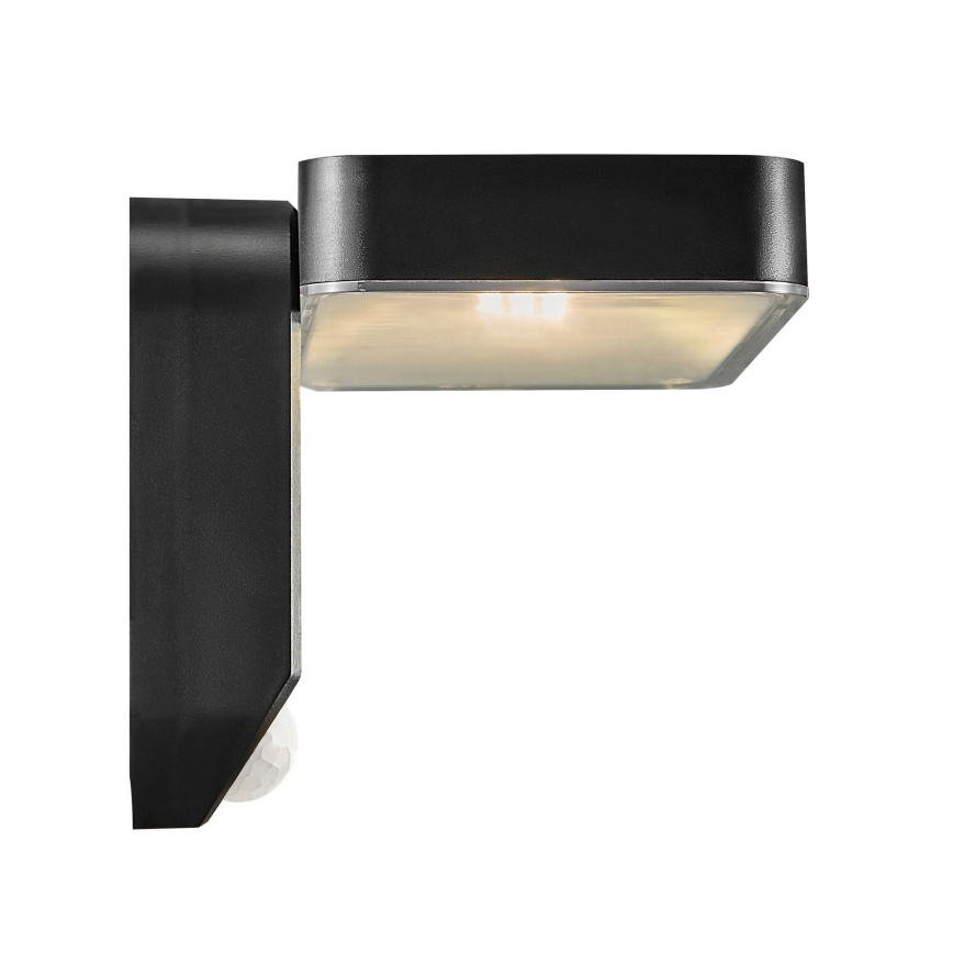 Nordlux - LED Solar wandlamp met sensor RICA LED/5W/3,7V IP44 2200 mAh hoekig