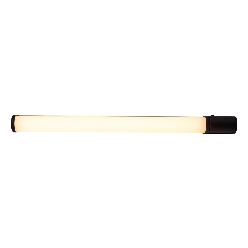 Nordlux - LED-spiegelverlichting met geïntegreerd stopcontact MALAIKA LED/15W/230V IP44 68,4cm zwart