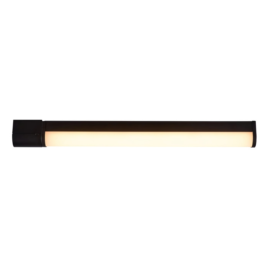 Nordlux - LED-spiegelverlichting met geïntegreerd stopcontact MALAIKA LED/15W/230V IP44 68,4cm zwart