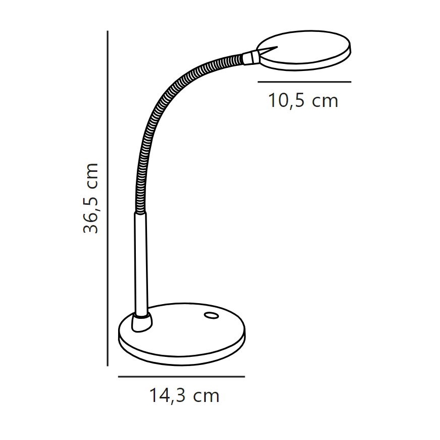 Nordlux - LED Tafellamp DOVE LED/4,5W/230V