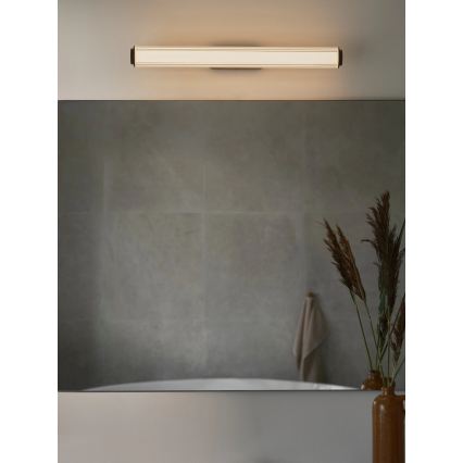 Nordlux - Dimbare wandlamp voor de badkamer VIRELLE LED/12W/230V 3000/4000K IP44 zwart