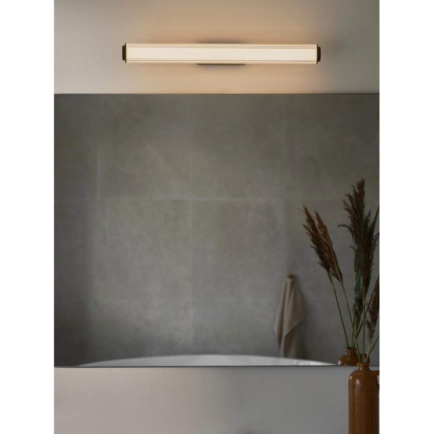 Nordlux - Dimbare wandlamp voor de badkamer VIRELLE LED/12W/230V 3000/4000K IP44 zwart