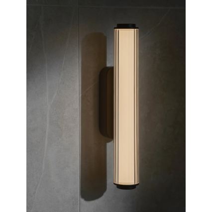 Nordlux - LED-dimbare badkamerwandlamp VIRELLE LED/8W/230V 3000/4000K IP44 zwart