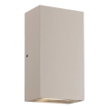 Nordlux - LED Wandlamp voor buiten ROLD LED/10,5W/230V 3000K IP54 crème
