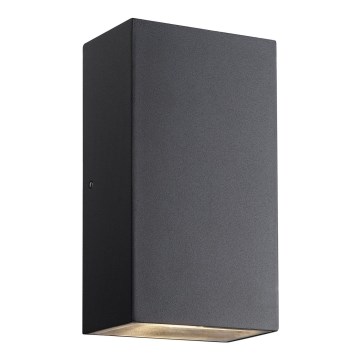 Nordlux - LED Wandlamp voor buiten ROLD LED/10,5W/230V 3000K IP54 zwart